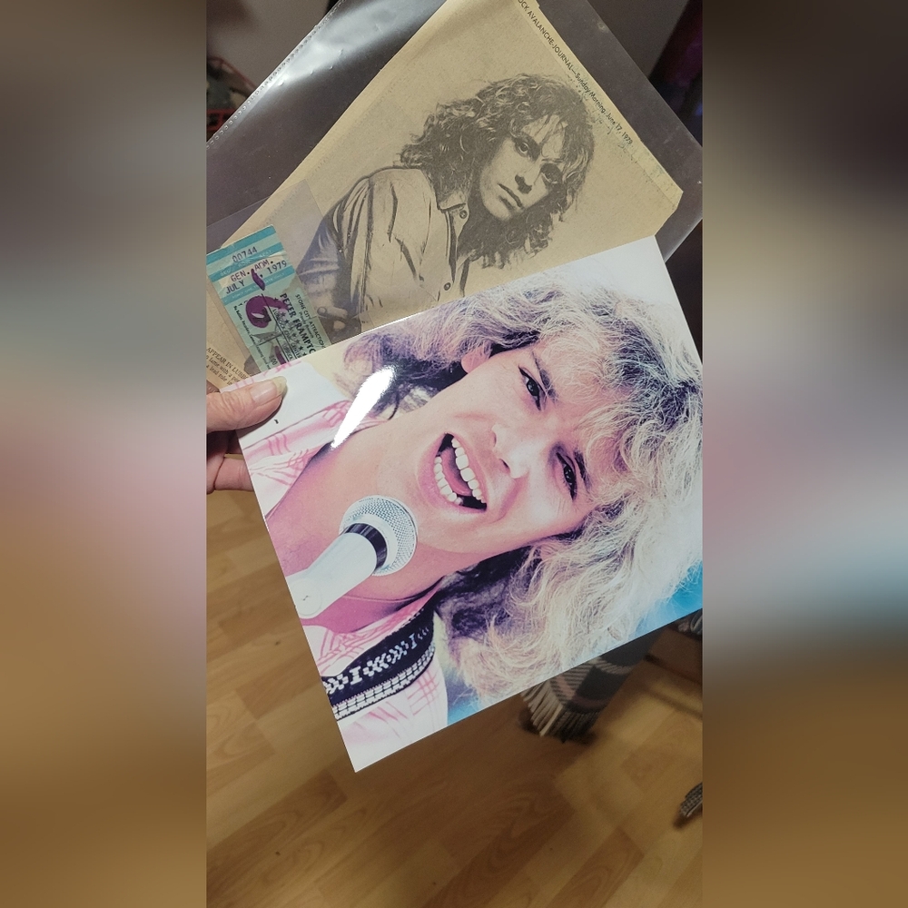 Vintage PETER FRAMPTON Memorabilia